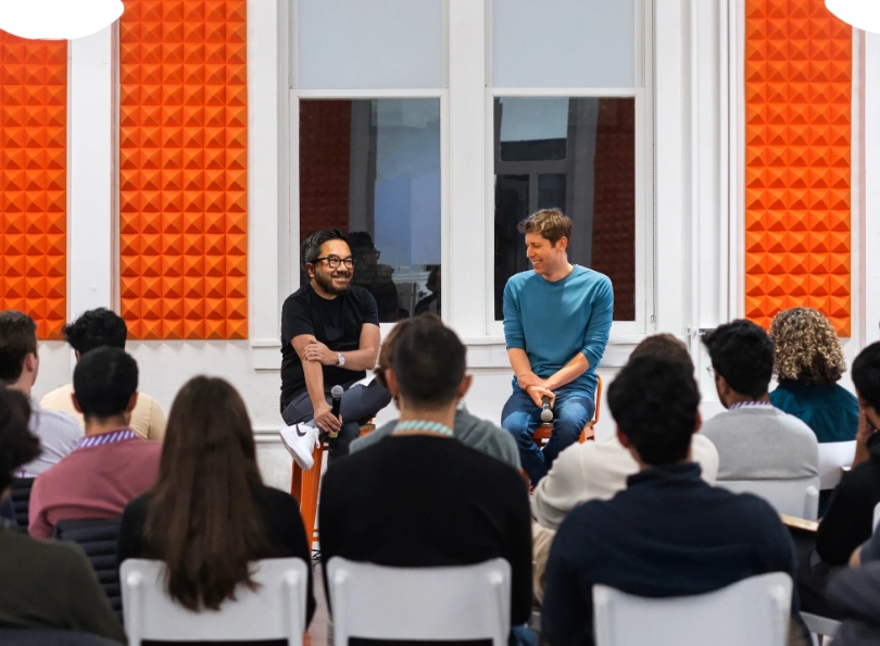 YC founders and mentors at a panel discussion